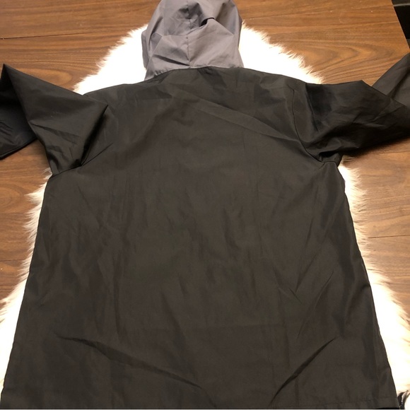 PINK VICTORIA’S SECRET Black Gray Windbreaker Anorak Half-Zip Jacket - Picture 5 of 10